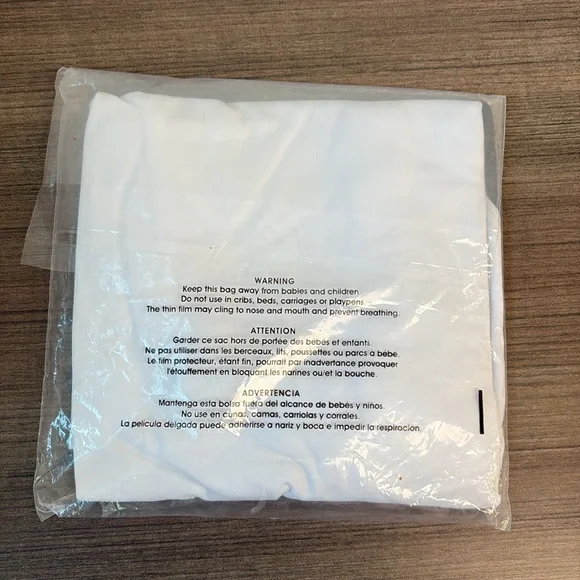 Emily Hsu Designs Motion Cropped Tank White Contrast Trim BNIB M - Picture 3 of 3